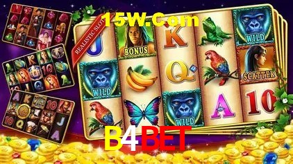 Interface moderna da plataforma B4Bet